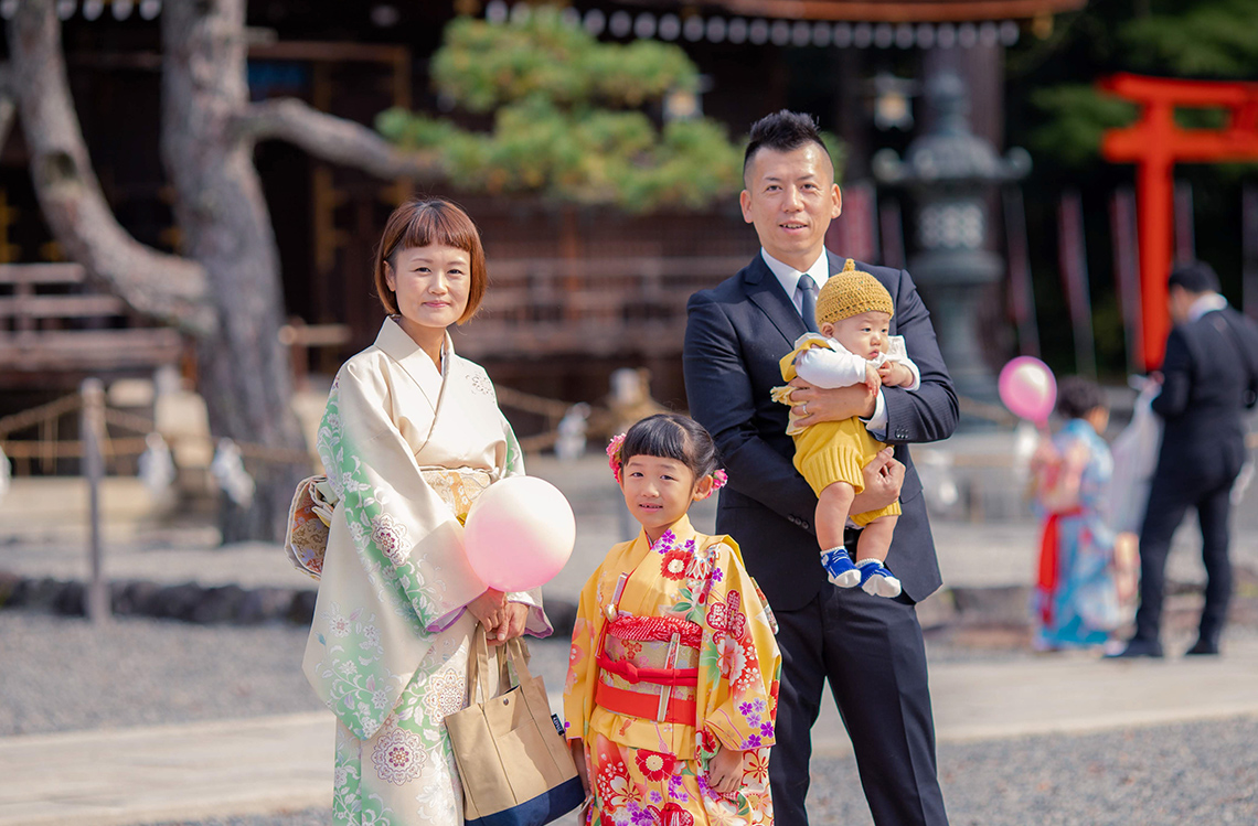 七五三撮影